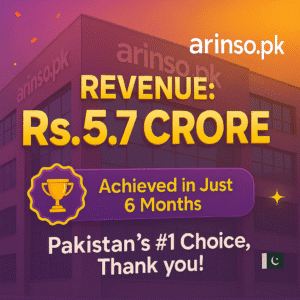 Arinso.pk revenue 